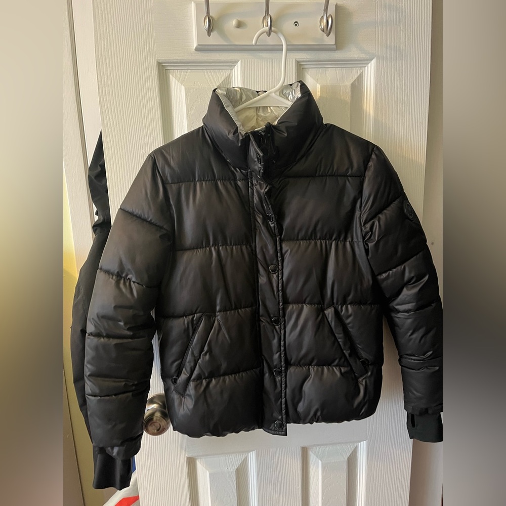 NOIZE Black Puffer Jacket